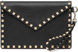 Valentino Garavani Rockstud Pouch In Calfskin