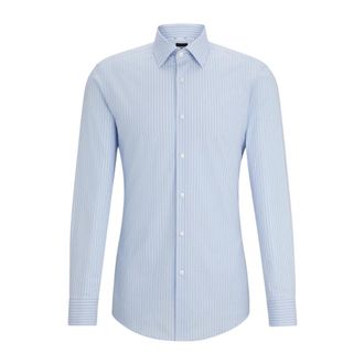 HUGO BOSS Heren, Overhemden, Veelkleurig, Maat: 2XS Katoen