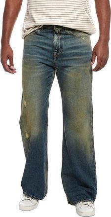 Palm Angels Distressed Straight Jean