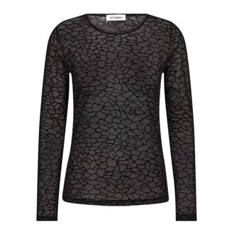Co'Couture Top de manga larga - Tops - Mujer - Negro - XS