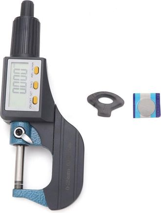 OEM Micr&oacute;metro Digital De Aleaci&oacute;n De Cromo Con Pantalla, Resoluci&oacute;n De 0,001 Mm Y Bajo Margen De Error (0,25 Mm)