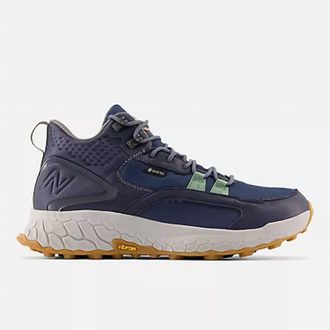 New Balance Mens Fresh Foam X Hierro Mid Gtx Shoe In Natural Indigo/eclipse/jade
