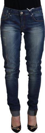 Acht Washed Cotton Slim Fit Women Pants Womens Jeans