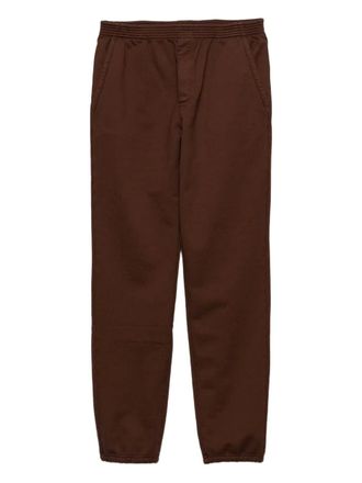 Prada Pantaloni con coulisse - Marrone