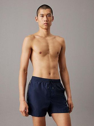 Calvin Klein Medium Drawstring Swim Shorts - Logo Tape
