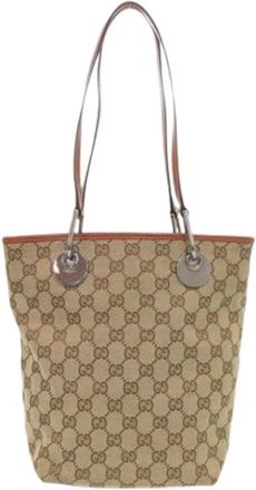 Gucci Pre-owned GG Canvas Tote - - Pre-owned - Donna - Beige - ONE SIZE