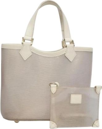 Louis Vuitton Pre-owned Tote Bags, female, White, Size: ONE SIZE Pre-owned Vintage Tote Bag
