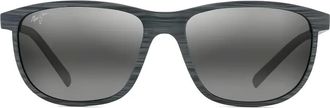 Maui Jim Occhiali da sole Lelekawa rettangolari - Grigio