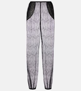 Frankie Shop Orissa sheer wide-leg pants