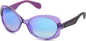 adidas OR0020 78Z Womens Sunglasses Purple Size 56