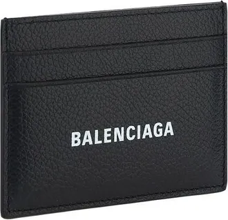 Balenciaga Mens Black Calf Leather Bos Taurus Wallet