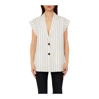 Liu Jo Vests, female, White, Size: 2XS Vests