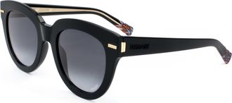 Missoni Womens 51mm Black Sunglasses