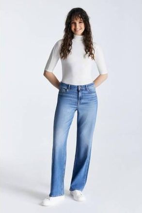 Cup of Joe Denim straight leg jeans Nova medium blue denim