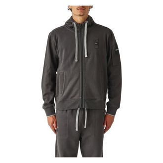 Blauer Hoodies & sweatvesten, Heren, Grijs, S, Sweatshirt