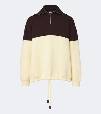Loewe Anagram cotton-blend sweater