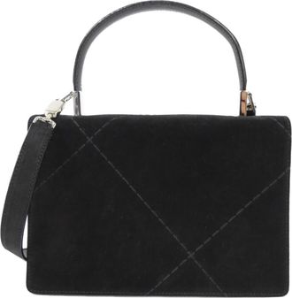 Ferragamo Suede Handbag (Pre-Owned)