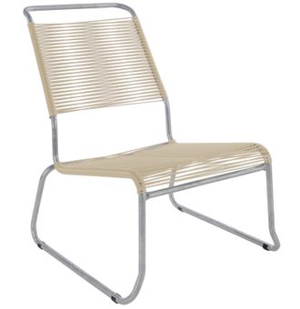 Schubiger M&ouml;bel Spaghetti-Kufen-Lounger-Hochlehner S&auml;ntis