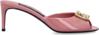Dolce & Gabbana Pink Slip On Heels