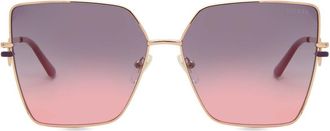 Guess GU7733 28Z Womens Sunglasses Gold Size 61