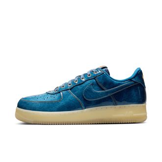 Nike Mens Air Force 1 Retro Shoes in Blue | IM5757-400