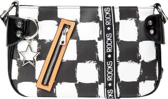 Mymo schoudertas Dames wit zwart