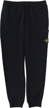 Stone Island Relaxed Fit Cotton Jogger Pants with Cargo Pocket