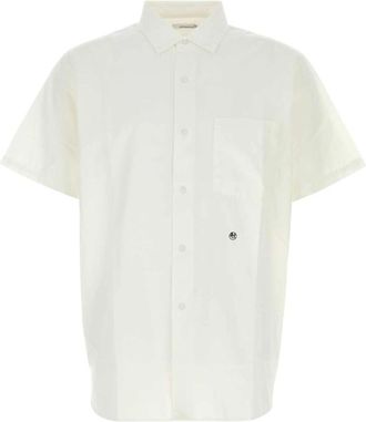 Nanam&iacute;ca Shirt met normale kraag - Heren - Korte mouwen Overhemden - Wit - S - Katoen - Overhemden