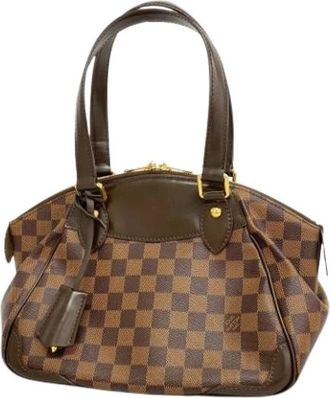 Louis Vuitton Pre-owned Handbags, female, Brown, Size: ONE SIZE Pre-owned Verona PM Handbag
