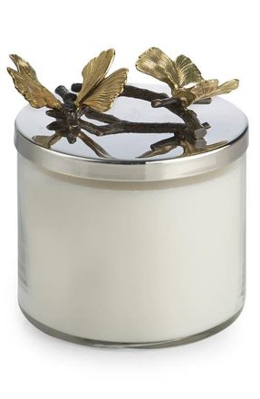 Michael Aram Butterfly Ginkgo Candle in Gold at Nordstrom