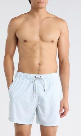 Vintage Summer Swimwear 4-Way Stretch Volley Swim Trunks in Blue at Nordstrom Rack, Size Xx-Large