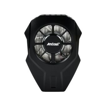 Trade Shop Trade Shop - Radiatore Di Raffreddamento Ventilatore Usb Led Rgb Ventola Smartphone Q-cl10