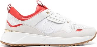 Michael Kors Schoenen, Dames, Wit, 38 EU, Leer, Theo Trainers