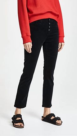AG - Adriano Goldschmied Isabelle Button Up Jean In Super Black