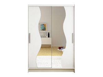 Mirjan24 Mobilier1 - Armario Closico 139, Blanco, 200x120x58cm, Puertas De Armario: Correderas, N&uacute;mero De Estantes: 0