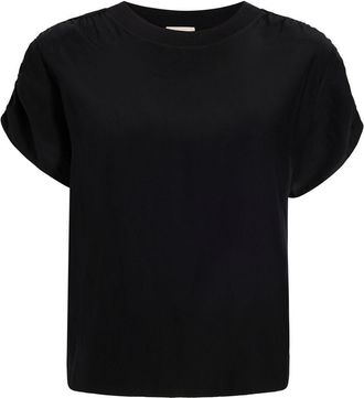 Cinq à Sept Lorainne silk blouse - women - Silk - S - Black