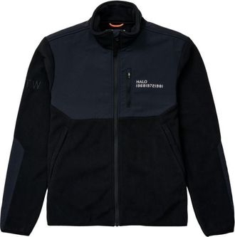 Halo Halo Blocked Zip Fleecejacke - Unisex | schwarz