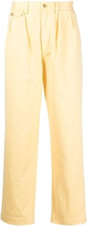 Polo Ralph Lauren Whitman pleated chino trousers - men - Cotton - 30/30 - Yellow