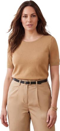 Jessica London Fine Gauge Button Front Cardigan in New Khaki Black at Nordstrom, Size 28