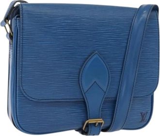Louis Vuitton Pre-owned Cross Body Bags, female, Blue, Size: ONE SIZE Pre-owned Vintage Leather Cross Body Bag