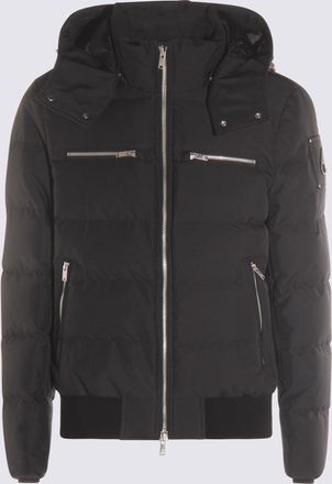 Moose Knuckles Coats Blacks And Greys-Uomo