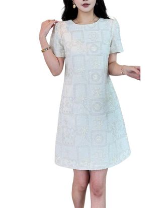 Burryco Short Sleeve Mini Dress