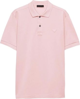 Prada Polo in piqu&eacute; - Rosa