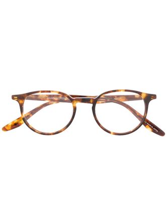 Barton Perreira Norton round-frame glasses - unisex - Acetate - 48 - Brown