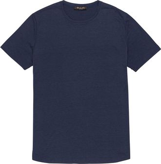 Loro Piana Mens Silk Cotton Jersey T-Shirt