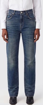 Haikure Bonnie High-Waisted Wide-Leg Denim Jeans with 5-Pocket Design