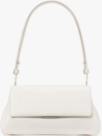 Kate Spade New York Womens Grace Convertible Shoulder Bag - Beige Leather - One Size