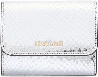 Roberto Cavalli Portafoglio in pelle - Argento