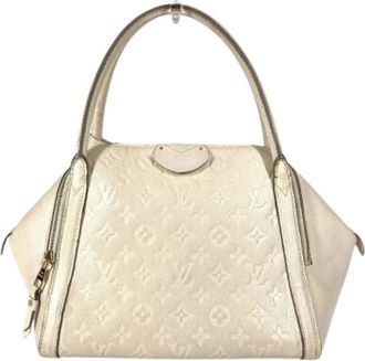 Louis Vuitton Pre-owned Handbags, female, White, Size: ONE SIZE Pre-owned Marais MM Tote Bag