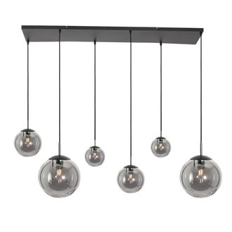 Steinhauer L&aacute;mpara Colgante - Bollique Led - Negro - Vidrio - Steinhauer